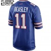 Buffalo Bills Tröjor Cole Beasley 11 Nike Royal 2021 NFL Draft - Barn